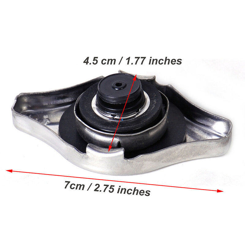 Double Sealing Stainless Radiator Cap Truck Generator Radiator Cap Water Tank Cover 0.5/0.9/1.1/1.3/1.5/2.0 Bar