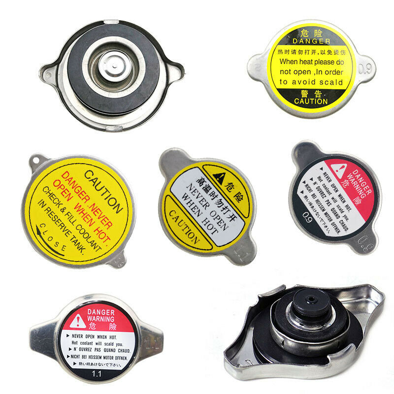 Double Sealing Stainless Radiator Cap Truck Generator Radiator Cap Water Tank Cover 0.5/0.9/1.1/1.3/1.5/2.0 Bar