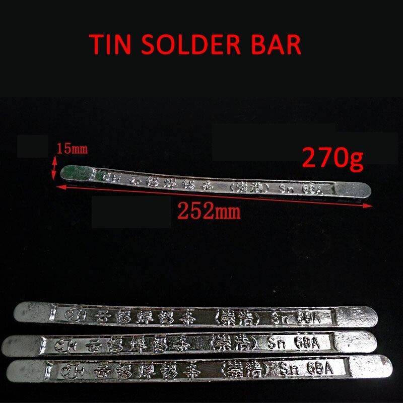 Sn68A Tin Soldering Bar Tin Rod for Welding Automotive Parts 260g/pcs