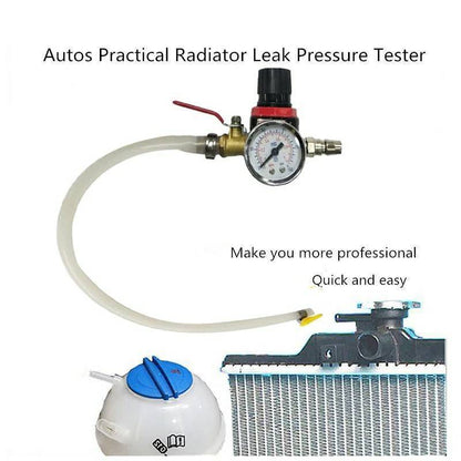 Car Inter Cooling System Leakage Detector Radiator Leak Pressure Tester Kit