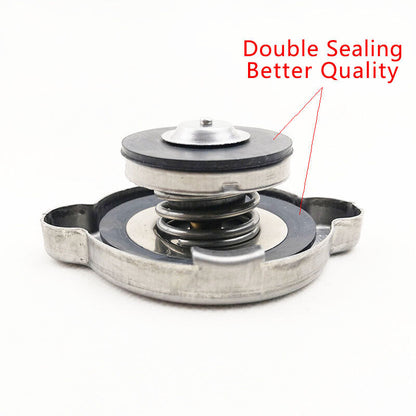 Double Sealing Stainless Radiator Cap Truck Generator Radiator Cap Water Tank Cover 0.5/0.9/1.1/1.3/1.5/2.0 Bar