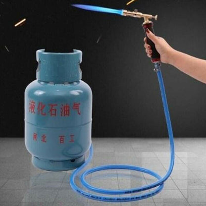 LPG Gas Torch Brazing Gun Cooking Gas Welding Gun with 2.5m Pipe