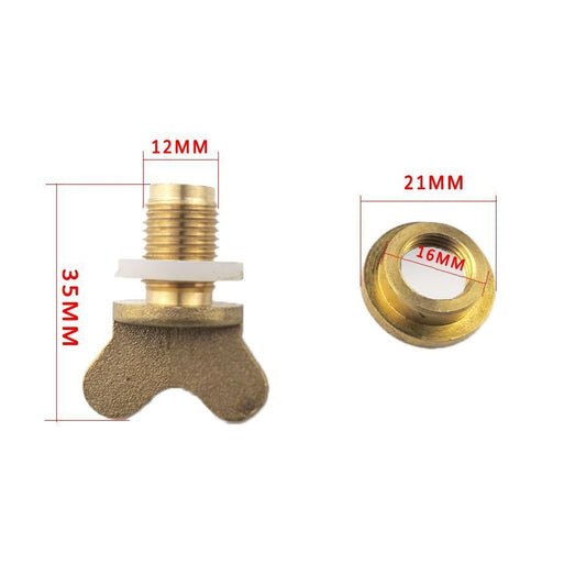 Universal Truck Maintenaince Brass Water Faucet Whole Brass Material Faucet